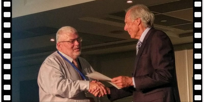 CinP-Slideshow (104) NSW Branch - Crosley Carpenter is inducted by NSW Branch President, John Rochester. Nov.2017