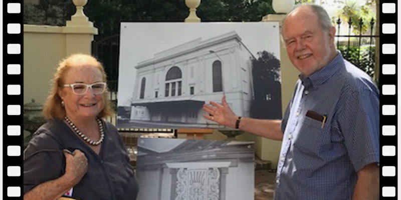 CinP-Slideshow (111) Sandra and Tim at unveiling of Rose Bay Wintergarden historical plaque 2018